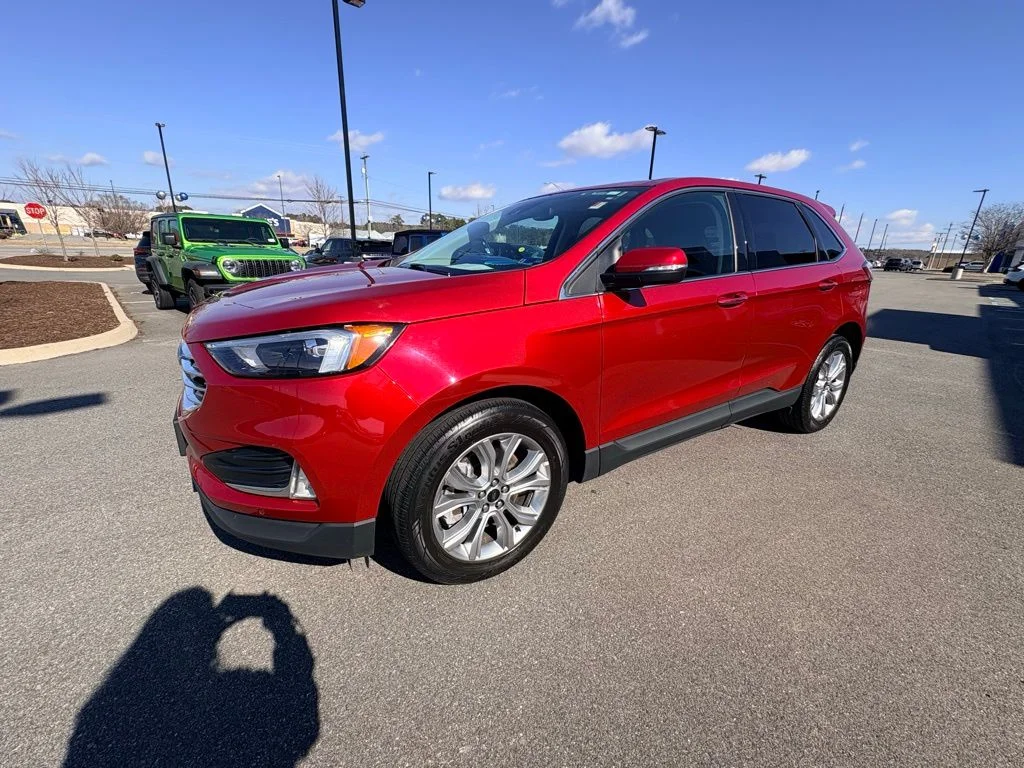 Used 2024 Red Ford Titanium image 12