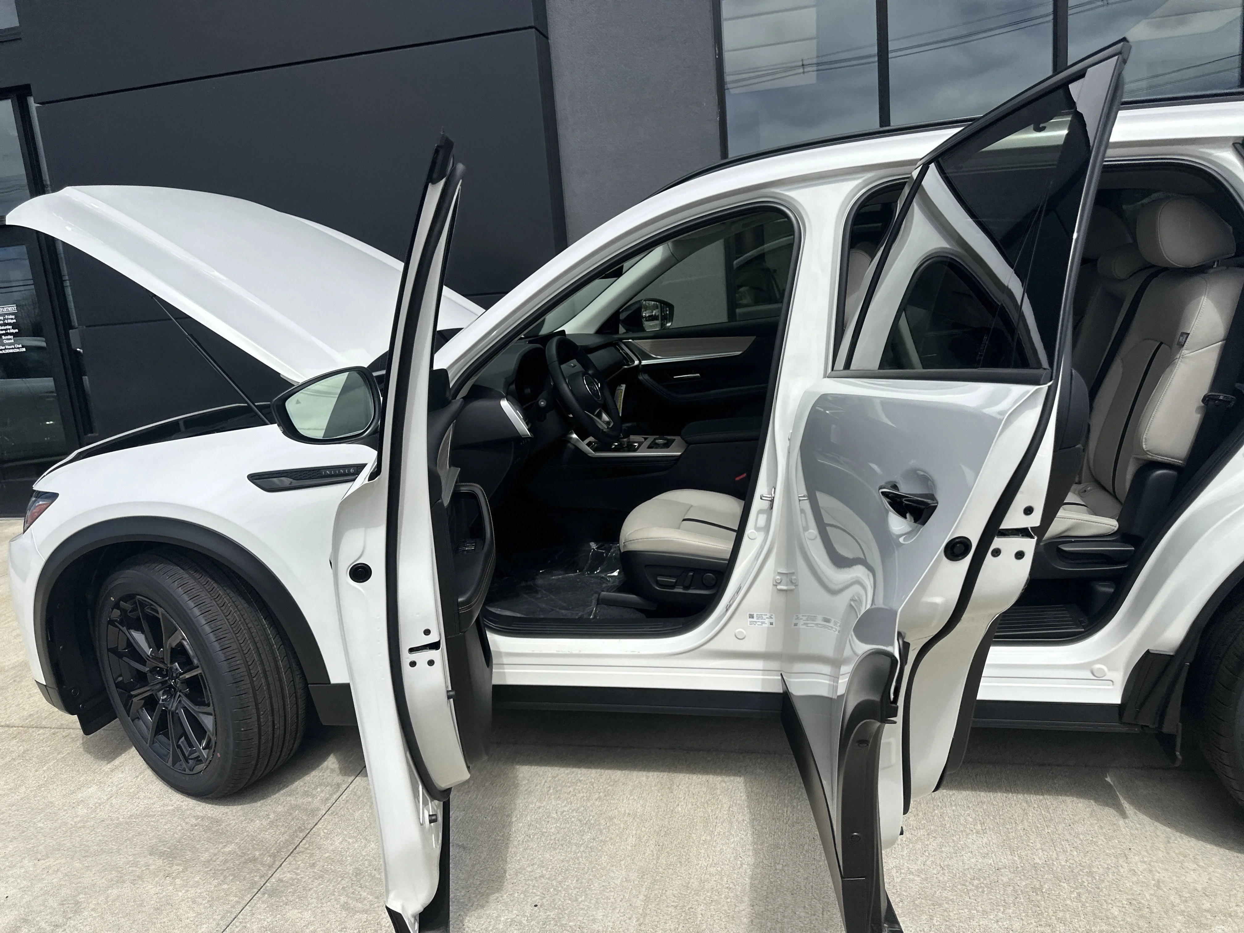 New 2026 Rhodium White Premium Mazda 3.3 Turbo Premium AWD image 30