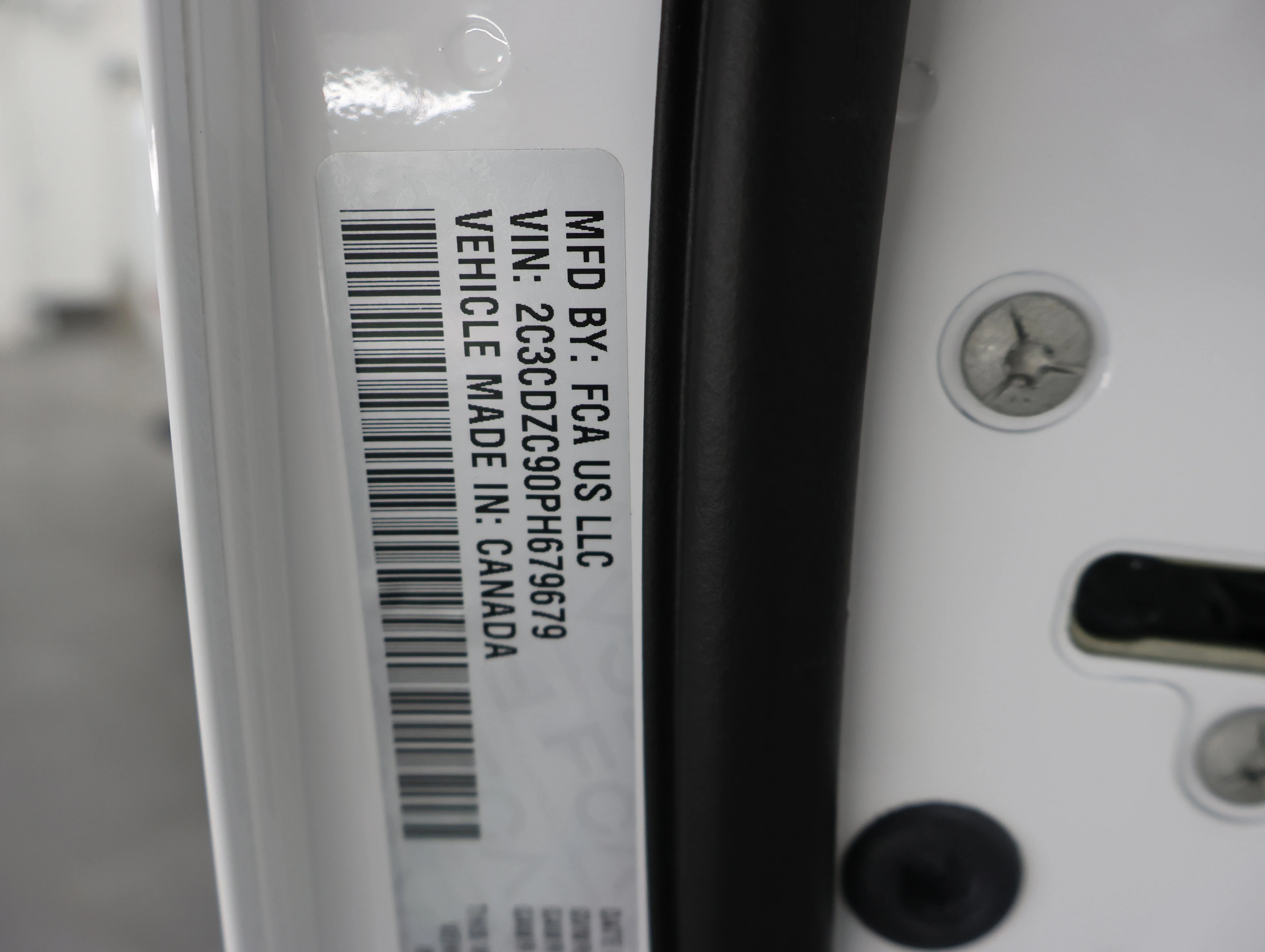 Used 2023 White Knuckle Clearcoat Dodge SRT Hellcat Jailbreak image 64