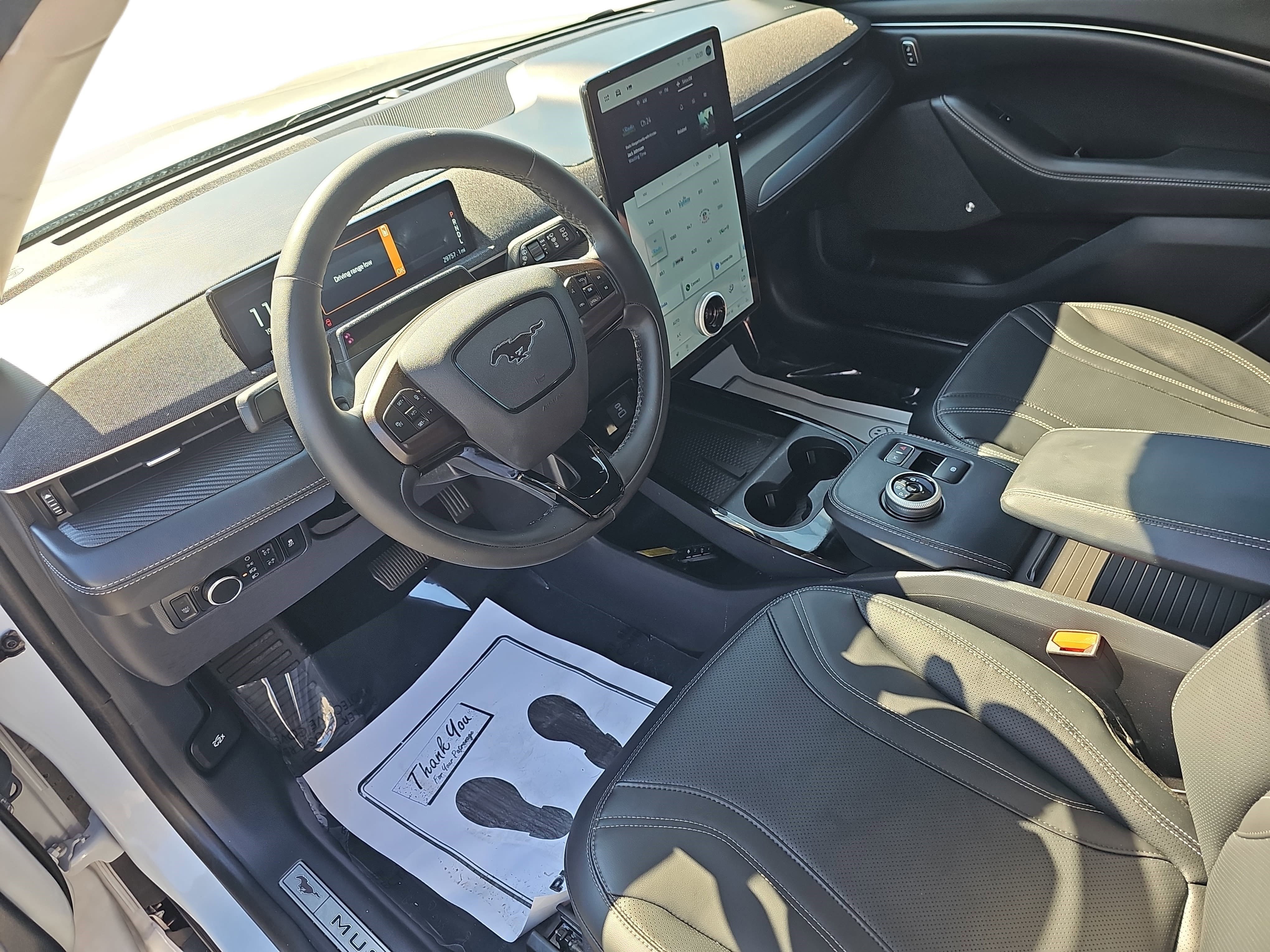 Used 2023 White Metallic Ford Premium image 12