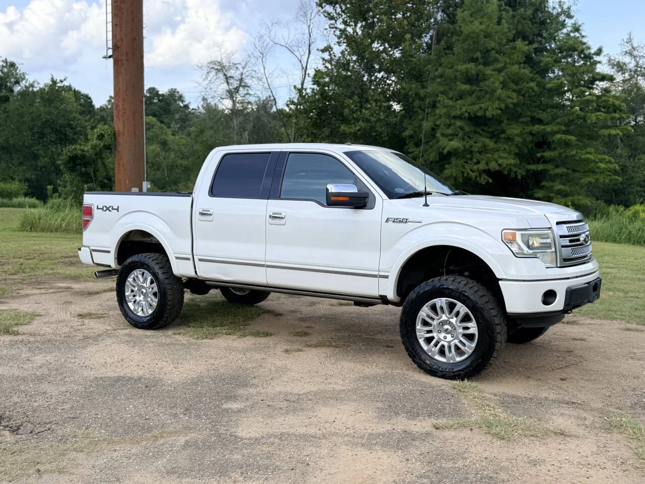 Used 2013 White Ford Platinum 4x4 4dr SuperCrew Styleside 5.5 ft. SB image 7