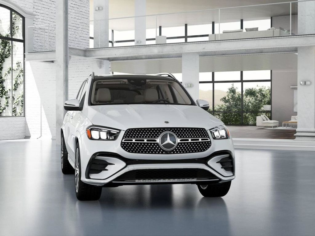 New 2026 MANUFAKTUR Moonlight White Metallic Mercedes-Benz GLE 350 image 8
