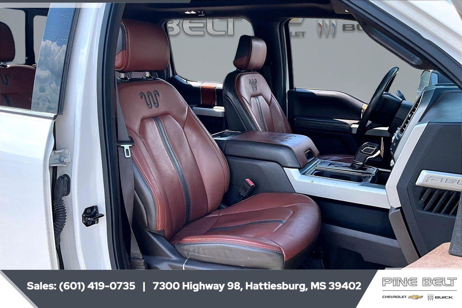 Used 2018 White Ford King Ranch image 7