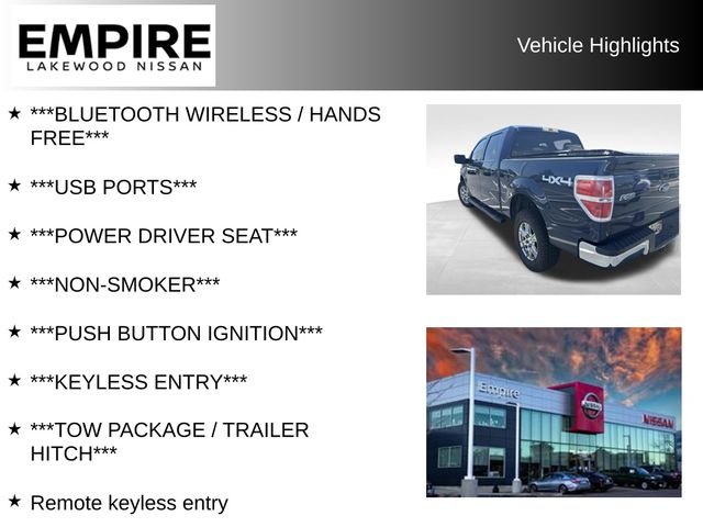 Used 2014 Ford F-150 XLT with VIN 1FTFW1EF4EKF84104 for sale in Lakewood, CO