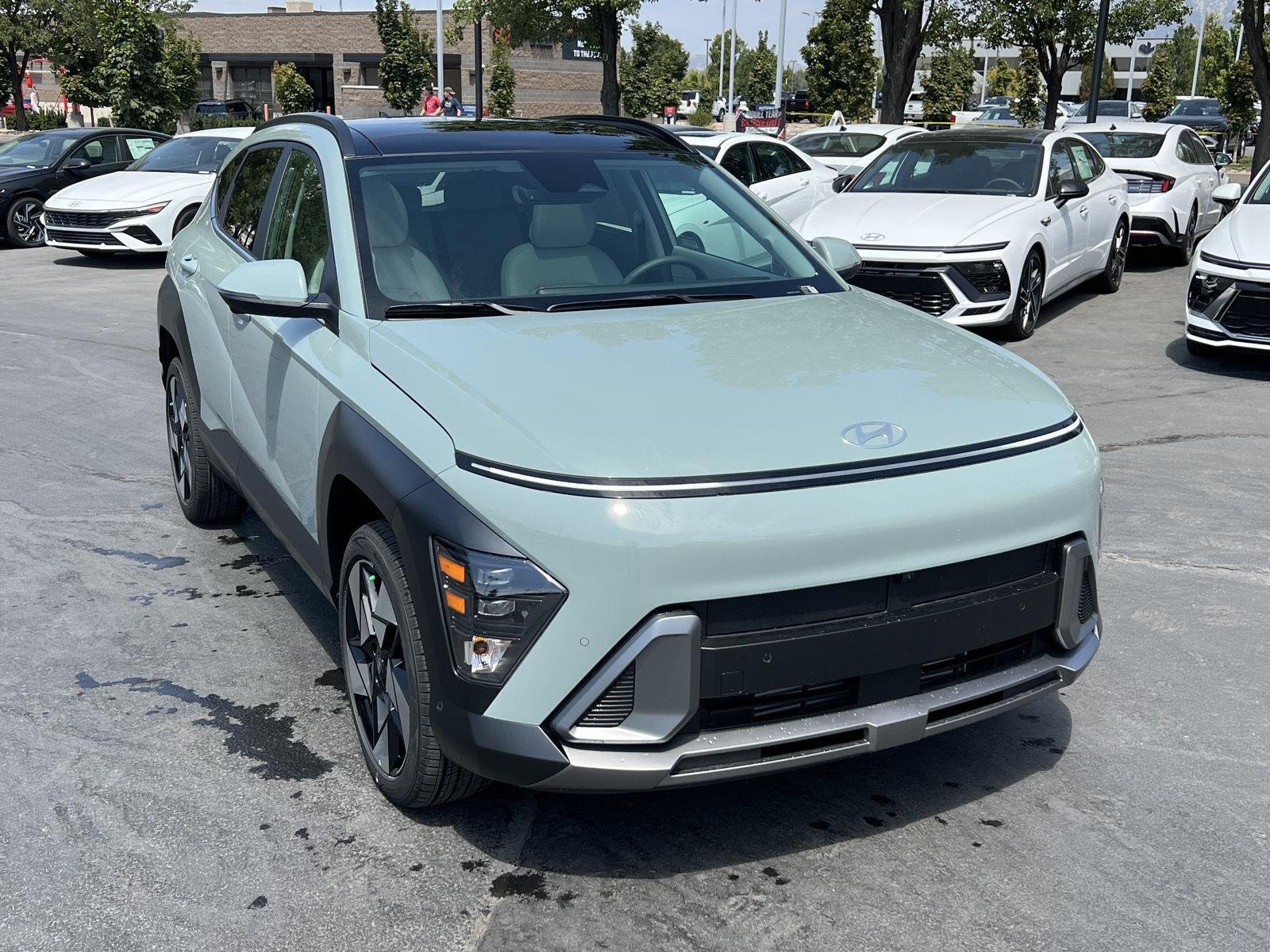 New 2027 Mirage Green Hyundai Limited image 2