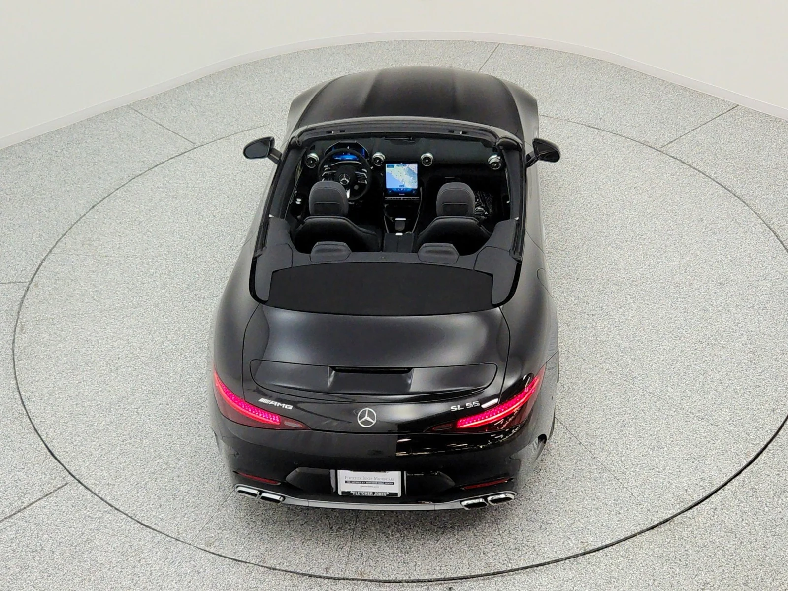 Certified Used 2022 Obsidian Black Metallic Mercedes-Benz AMG® SL 55 Roadster image 26