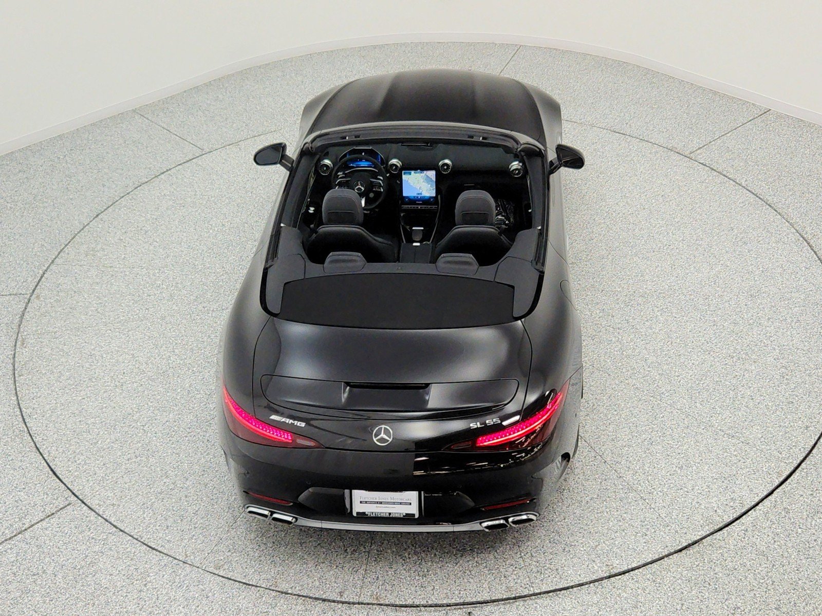 Certified Used 2022 Obsidian Black Metallic Mercedes-Benz AMG® SL 55 Roadster image 26