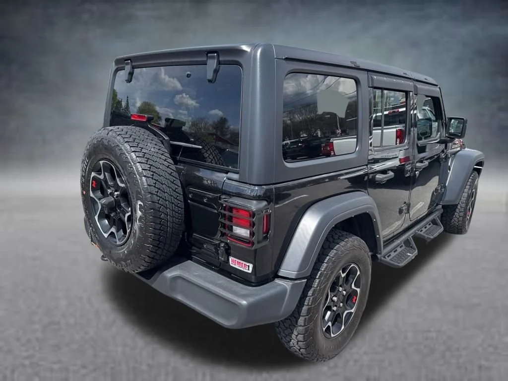 Used 2021 Black Clearcoat Jeep Unlimited Sport S image 5