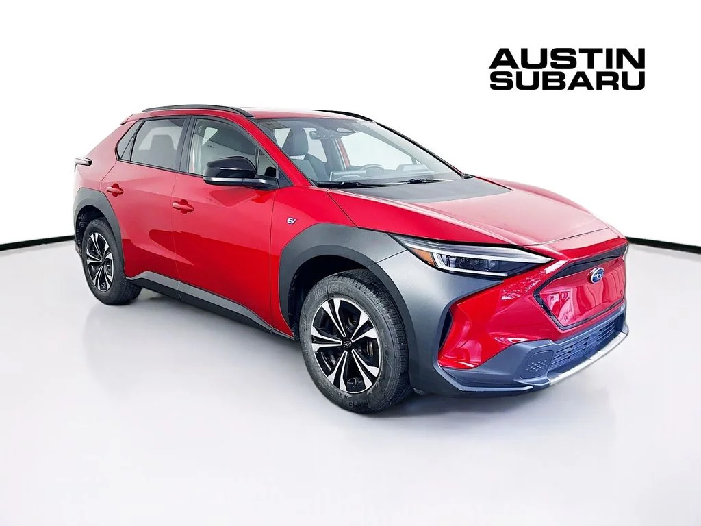 Certified Used 2024 Red Subaru Premium image 1