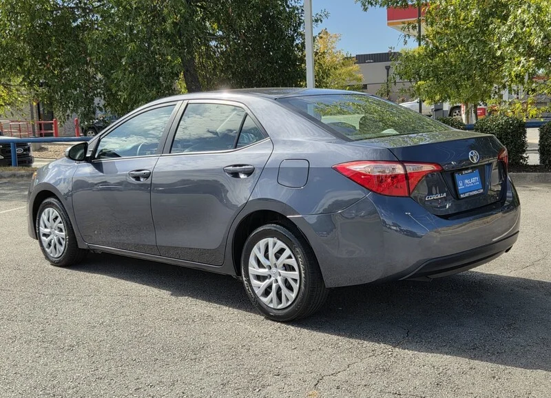 Used 2018 Slate Metallic TOYOTA LE image 3