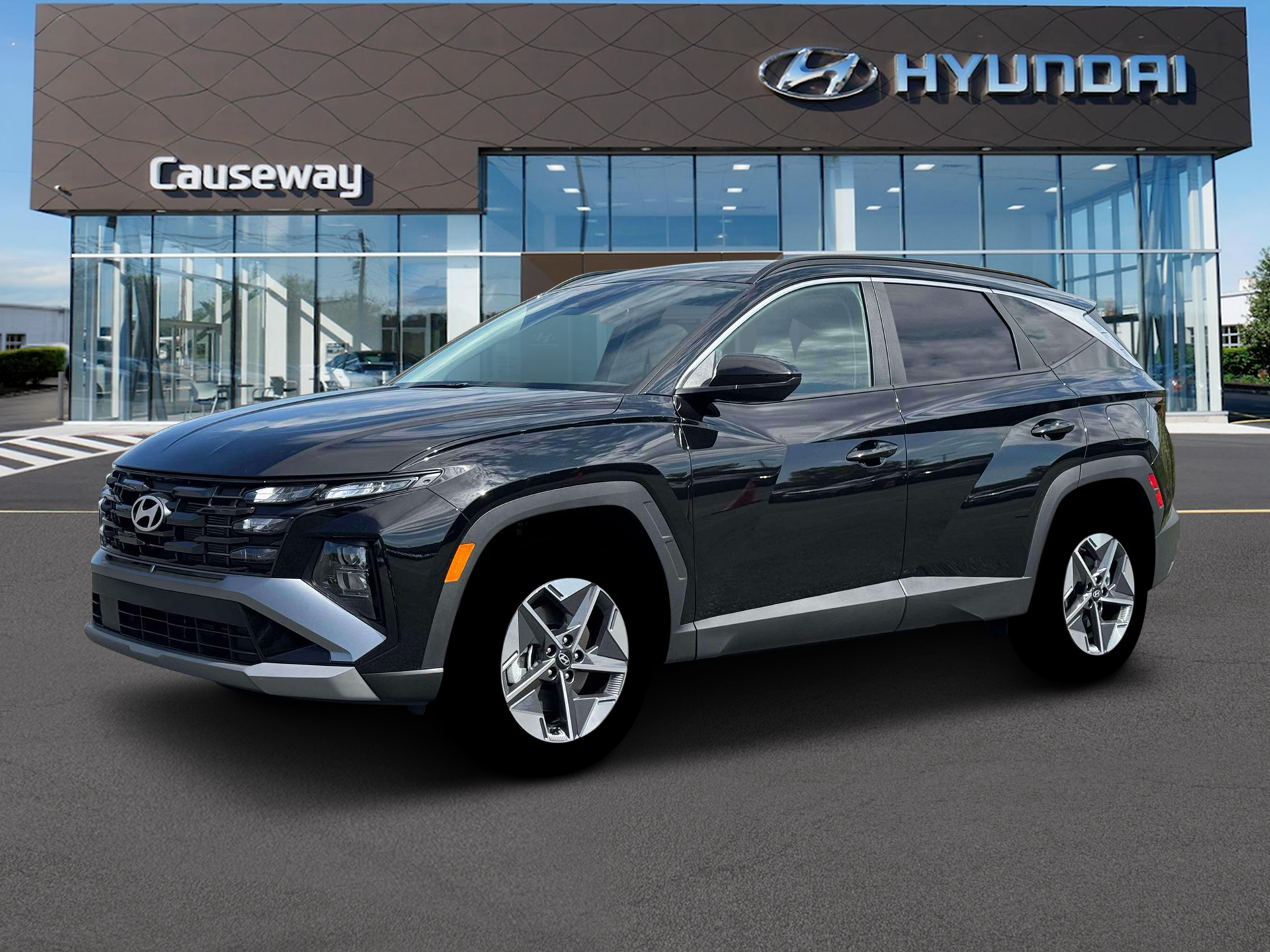 New 2026 Black Hyundai SEL AWD image 2