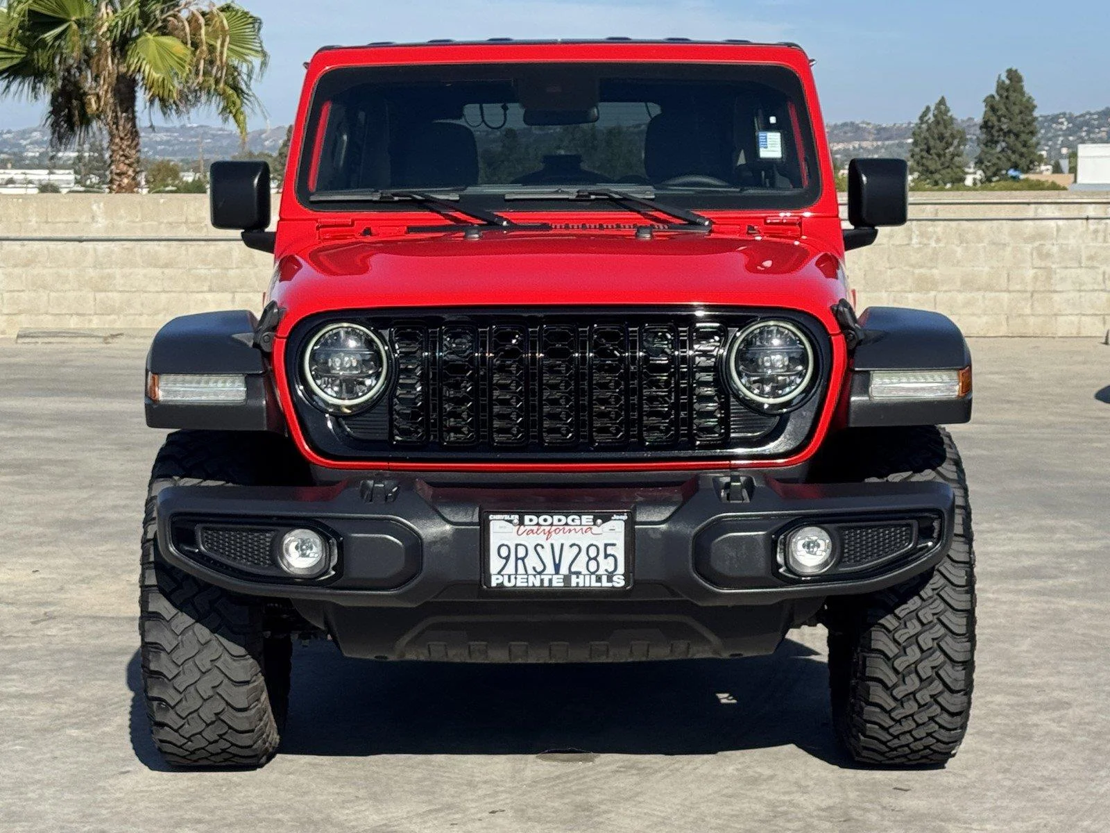 Certified Used 2025 Firecracker Red Clearcoat Jeep Willys image 3