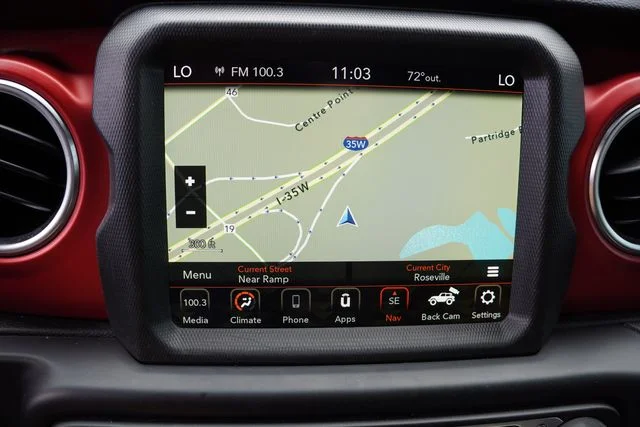 Certified Used 2021 Red Jeep Unlimited Rubicon image 5