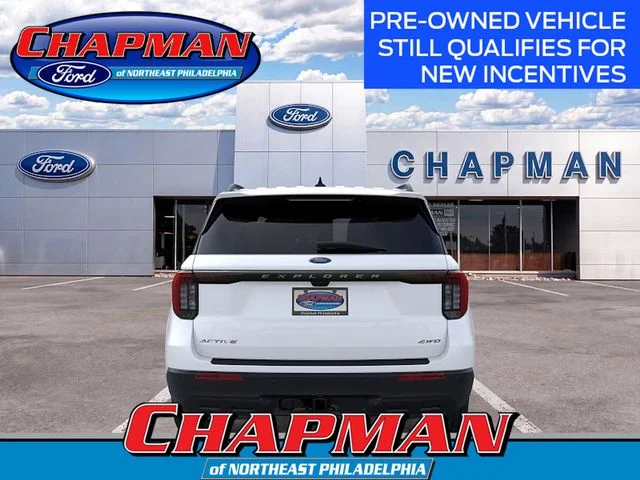 New 2026 Star White Metallic Tri-Coat Ford Active image 5