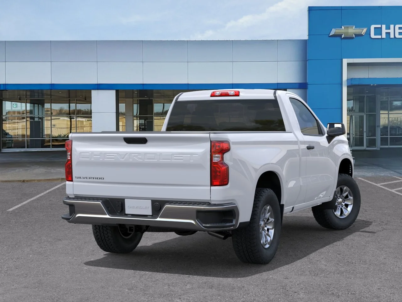 New 2026 Summit White Chevrolet Work Truck image 4