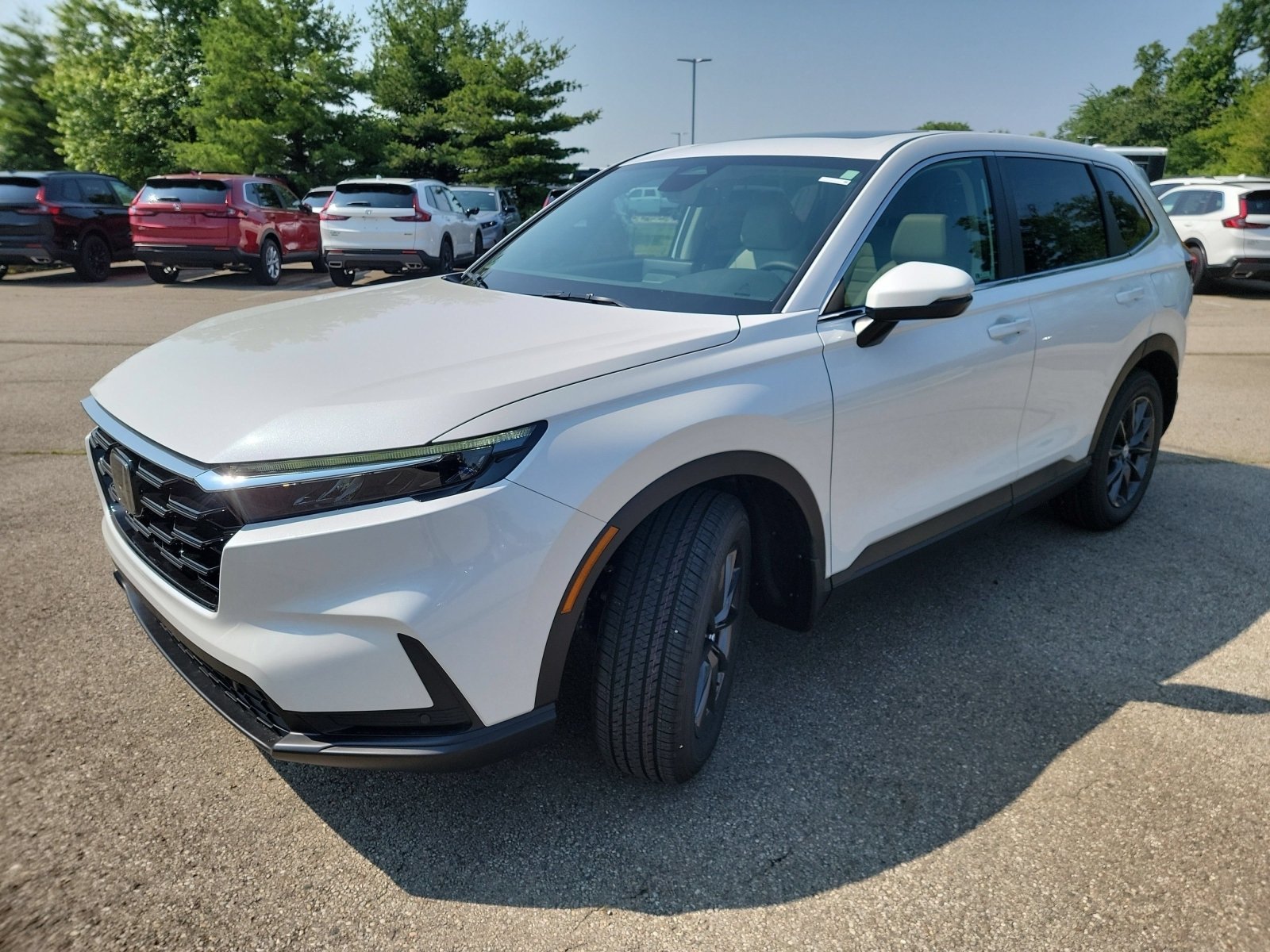 New 2026 Platinum White Pearl Honda EX-L image 3