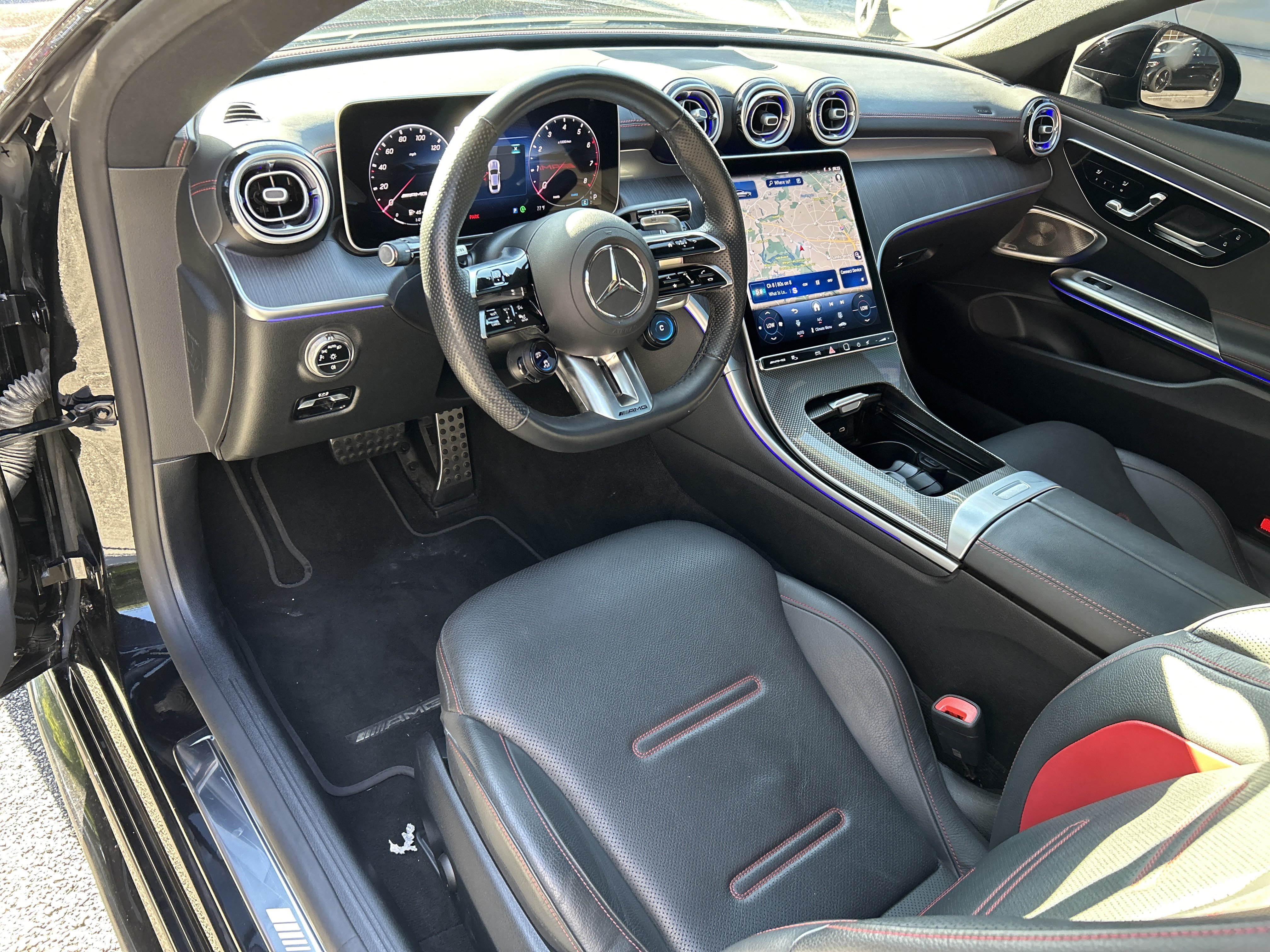 Certified Used 2025 Obsidian Black Metallic Mercedes-Benz AMG® CLE 53 4MATIC®+ Coupe image 19