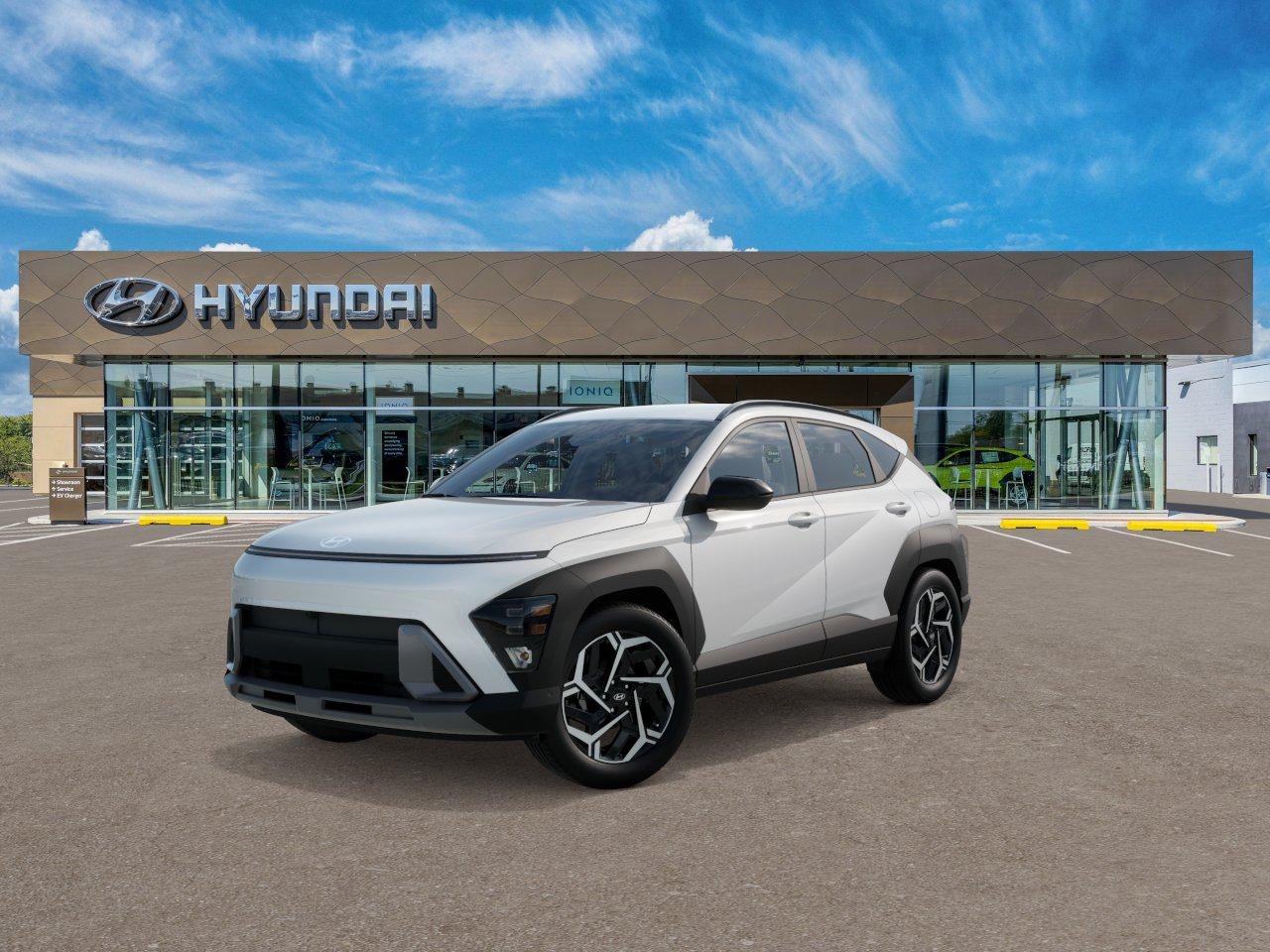 New 2026 Atlas White Hyundai SEL Premium FWD image 1