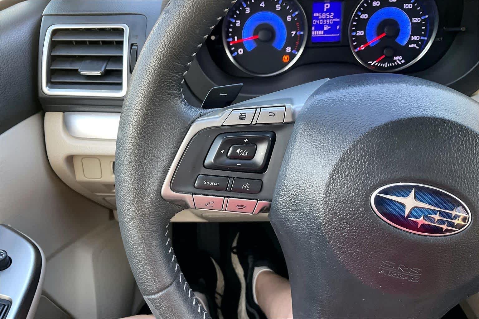 Used 2015 Quartz Blue Pearl Subaru Touring image 24