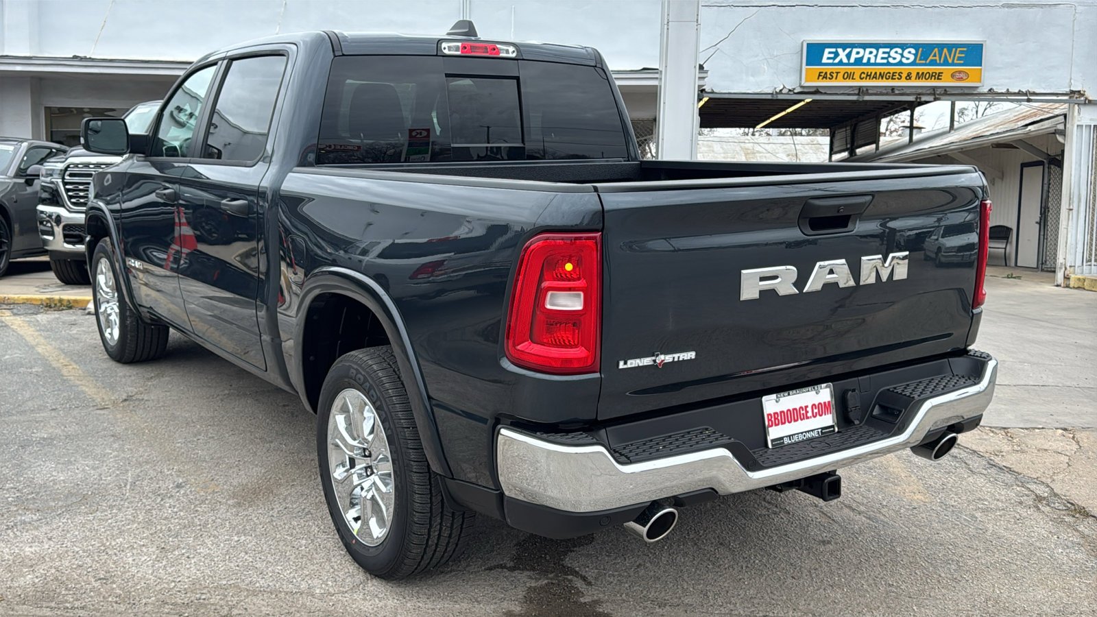 New 2026 Forged Blue Metallic Exterior Paint RAM Lone Star image 7