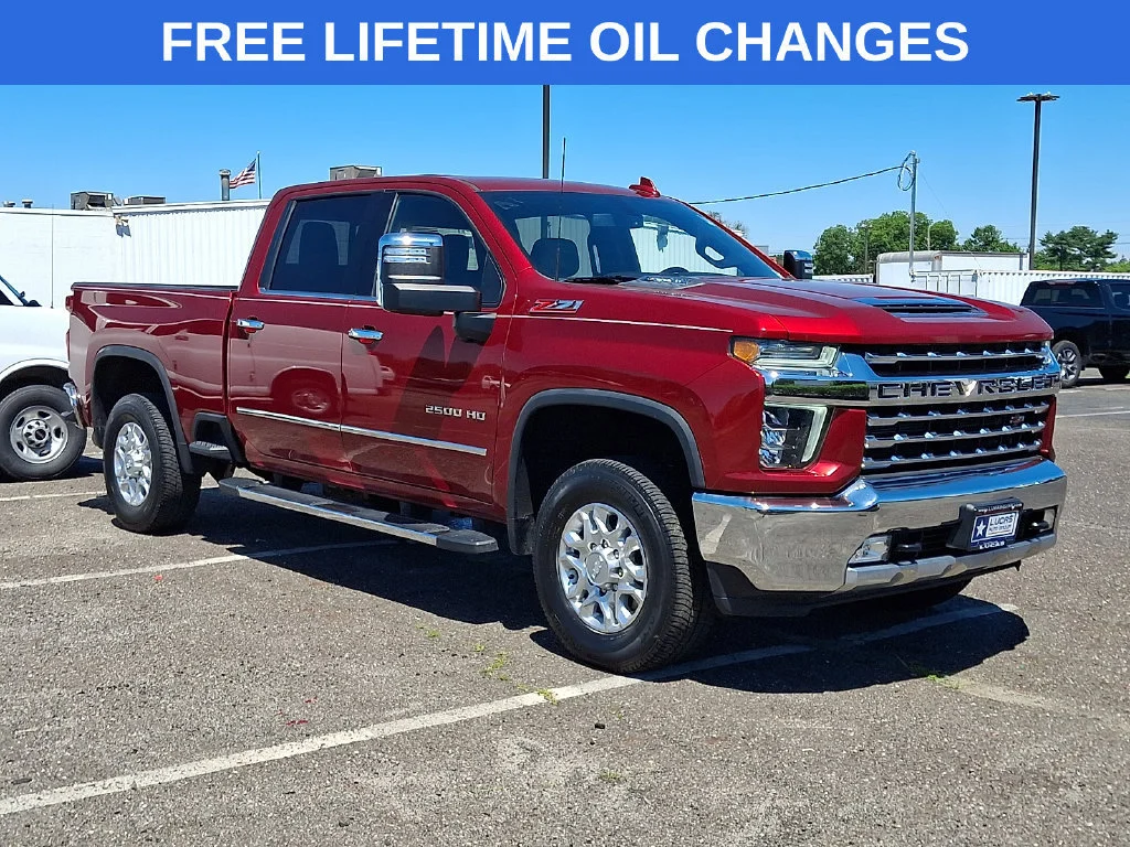 Used 2021 CHERRY RED TINTCOAT Chevrolet LTZ image 1