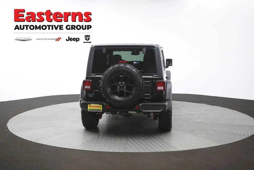 Used 2025 Black Jeep Willys 4xe image 38