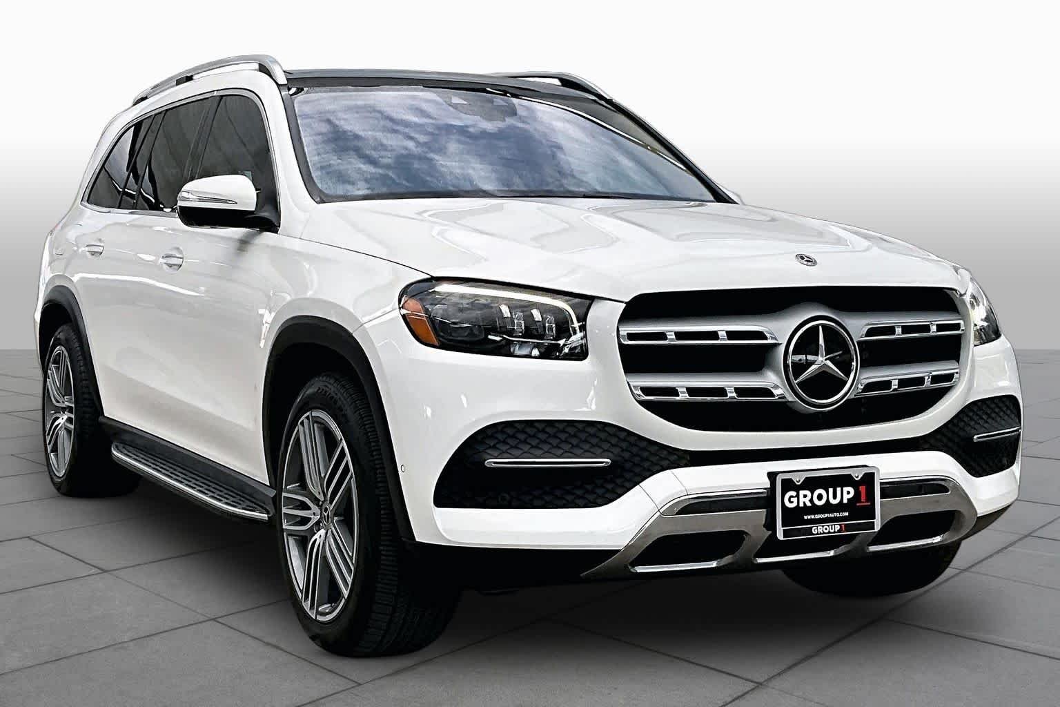 Used 2022 Polar White Mercedes-Benz GLS 450 image 3
