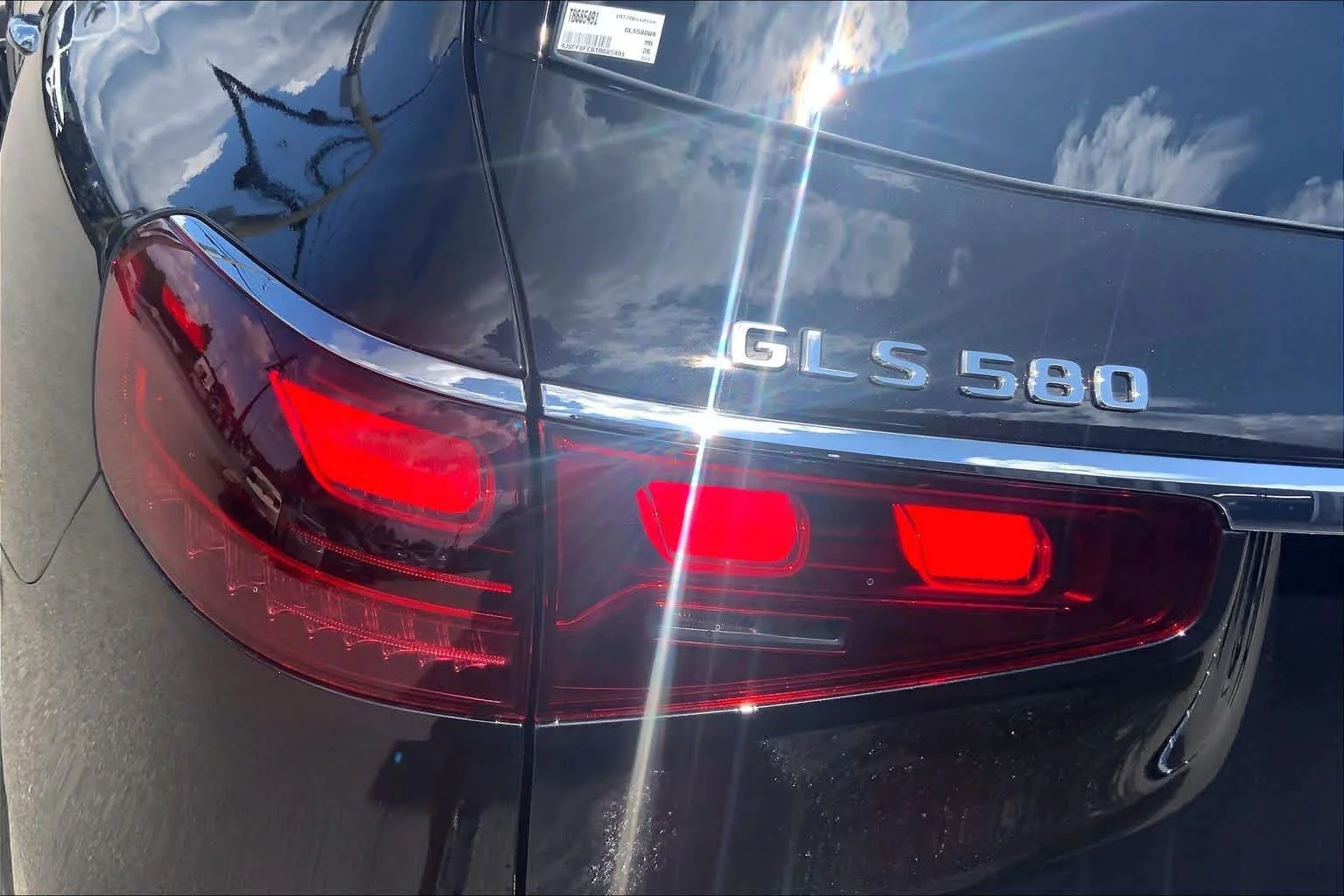 New 2026 Obsidian Black Metallic Mercedes-Benz GLS 580 image 6