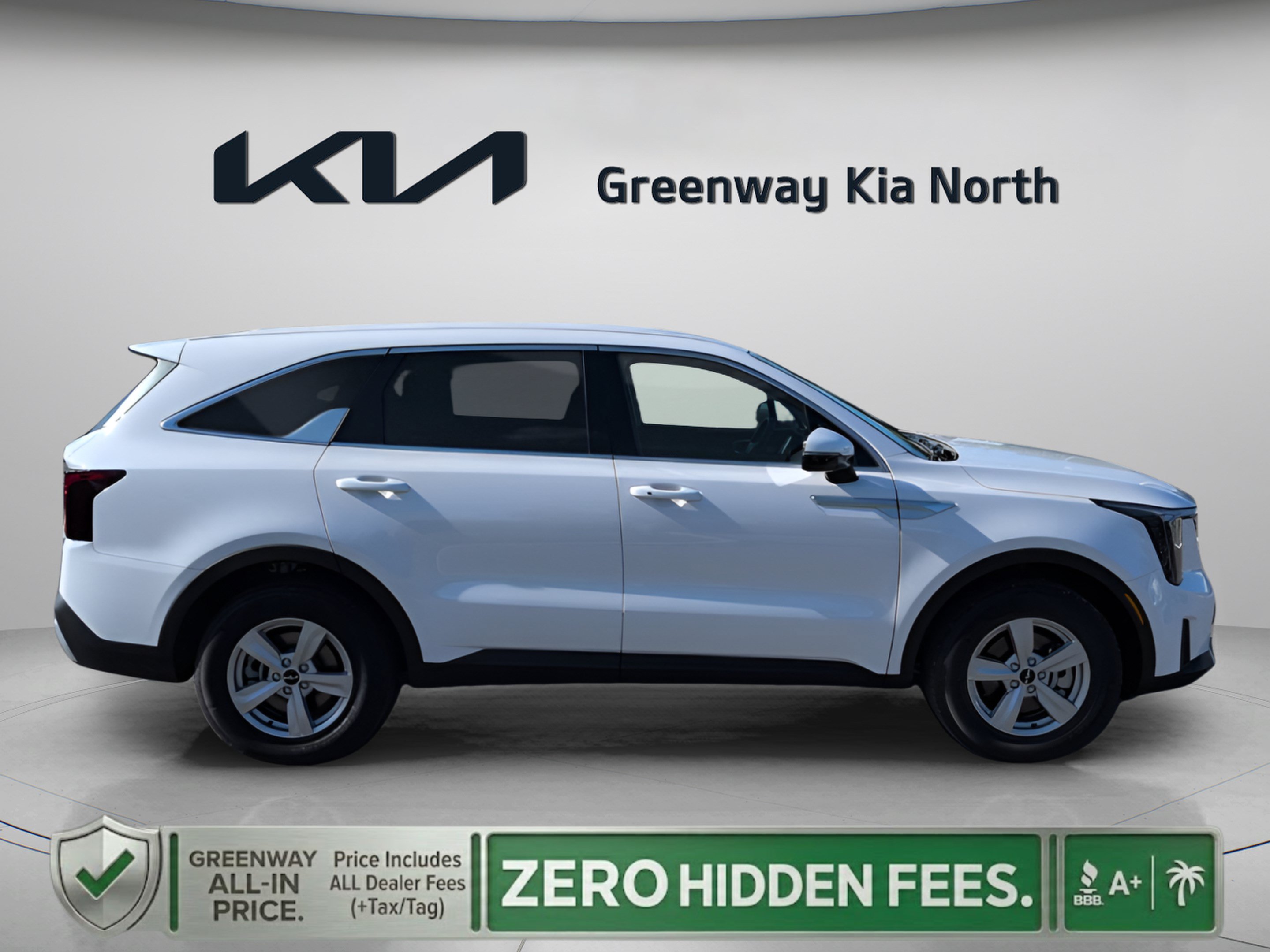 New 2026 Glacial White Kia LX image 9