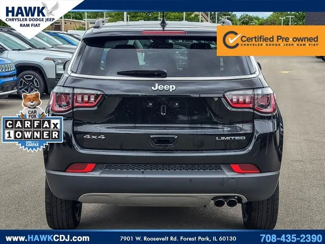Certified Used 2022 Black Jeep Limited image 5