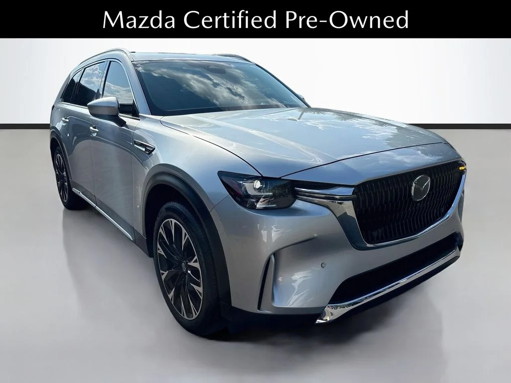 Certified Used 2025 Silver Mazda Premium Plus image 1