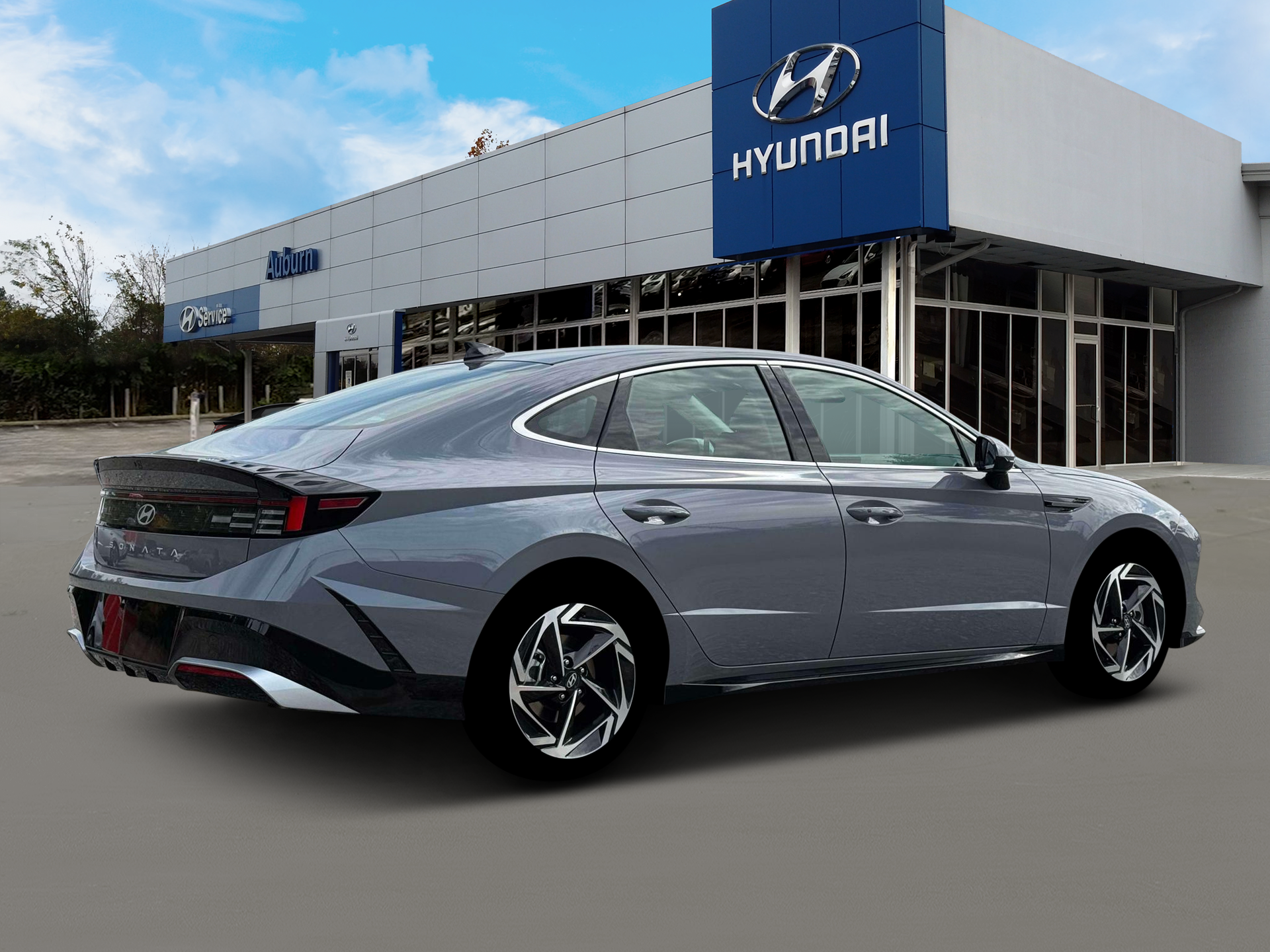 New 2026 Blue Hyundai SEL Sport image 8