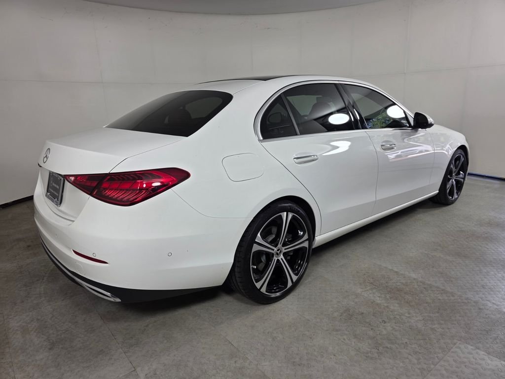 Certified Used 2025 White Mercedes-Benz C 300 image 4