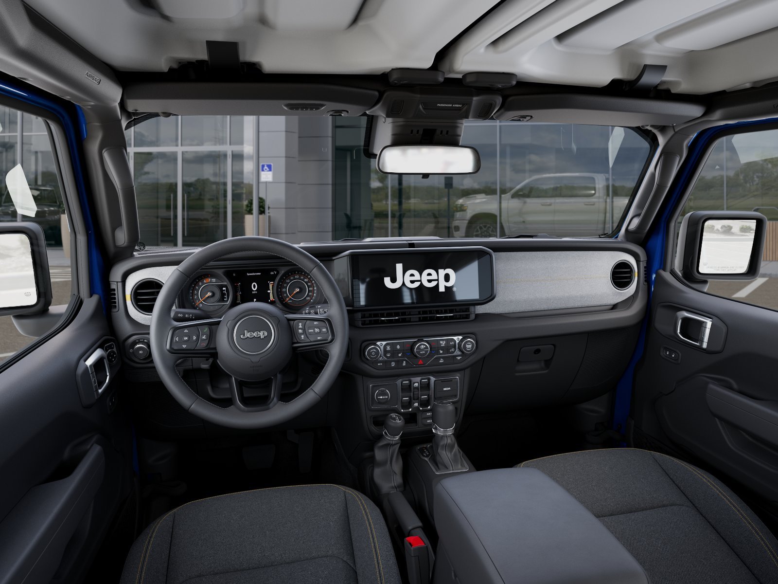 New 2026 Hydro Blue Pearl-Coat Exterior Paint Jeep Sport S image 14
