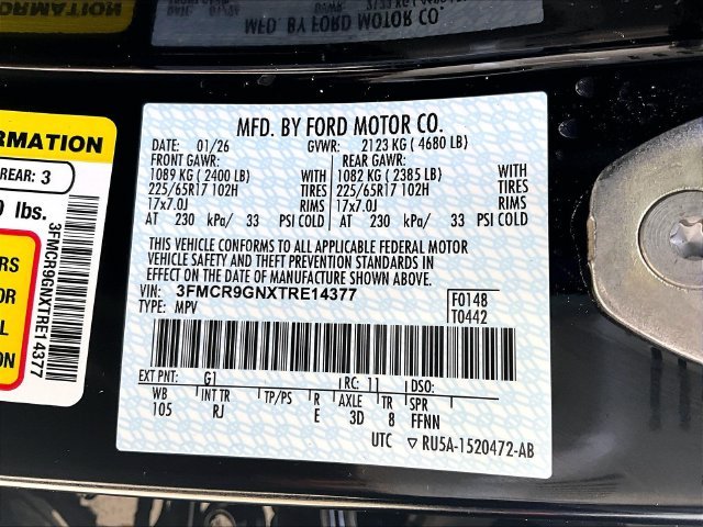 New 2026 Shadow Black Ford Heritage image 28
