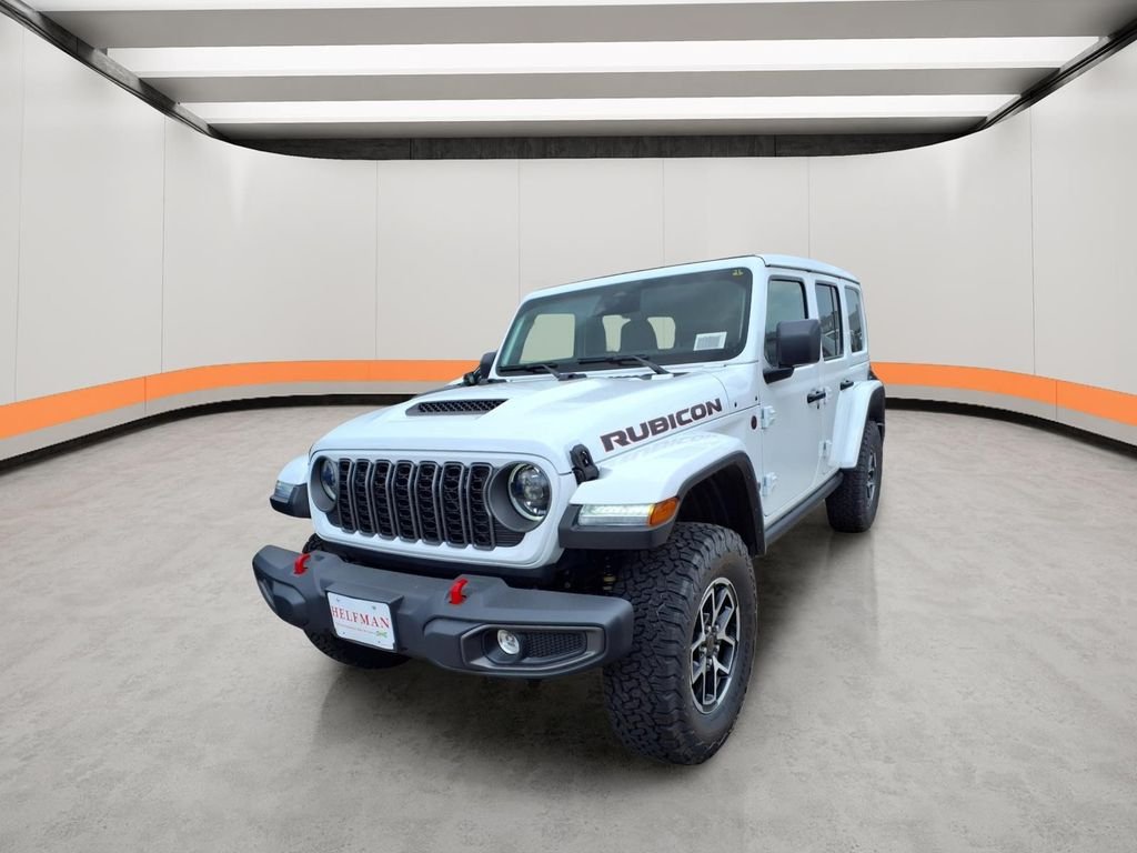 New 2026 Bright White Clear-Coat Exterior Paint Jeep Rubicon image 3