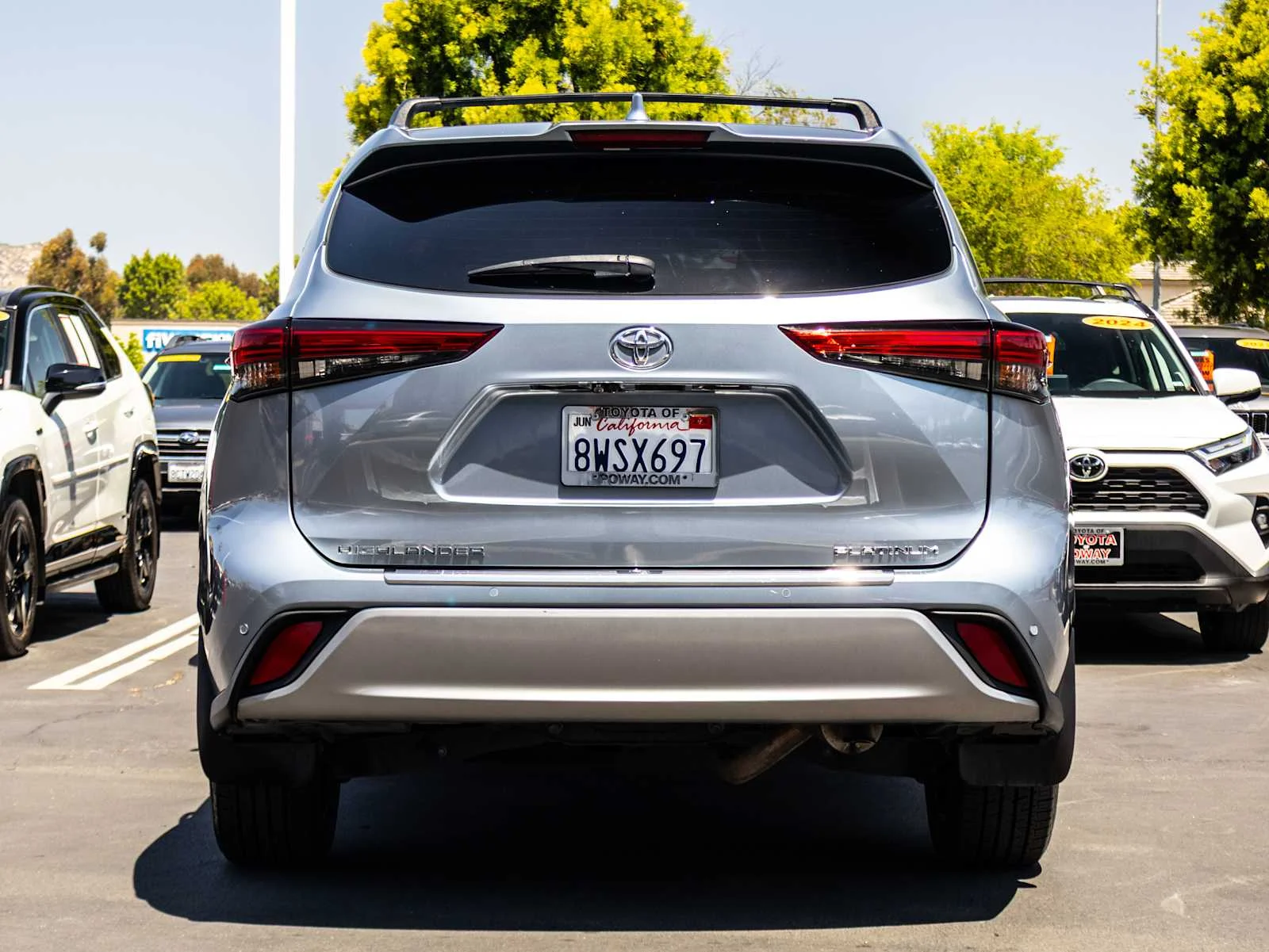 Certified Used 2021 Moon Dust Toyota Platinum image 7