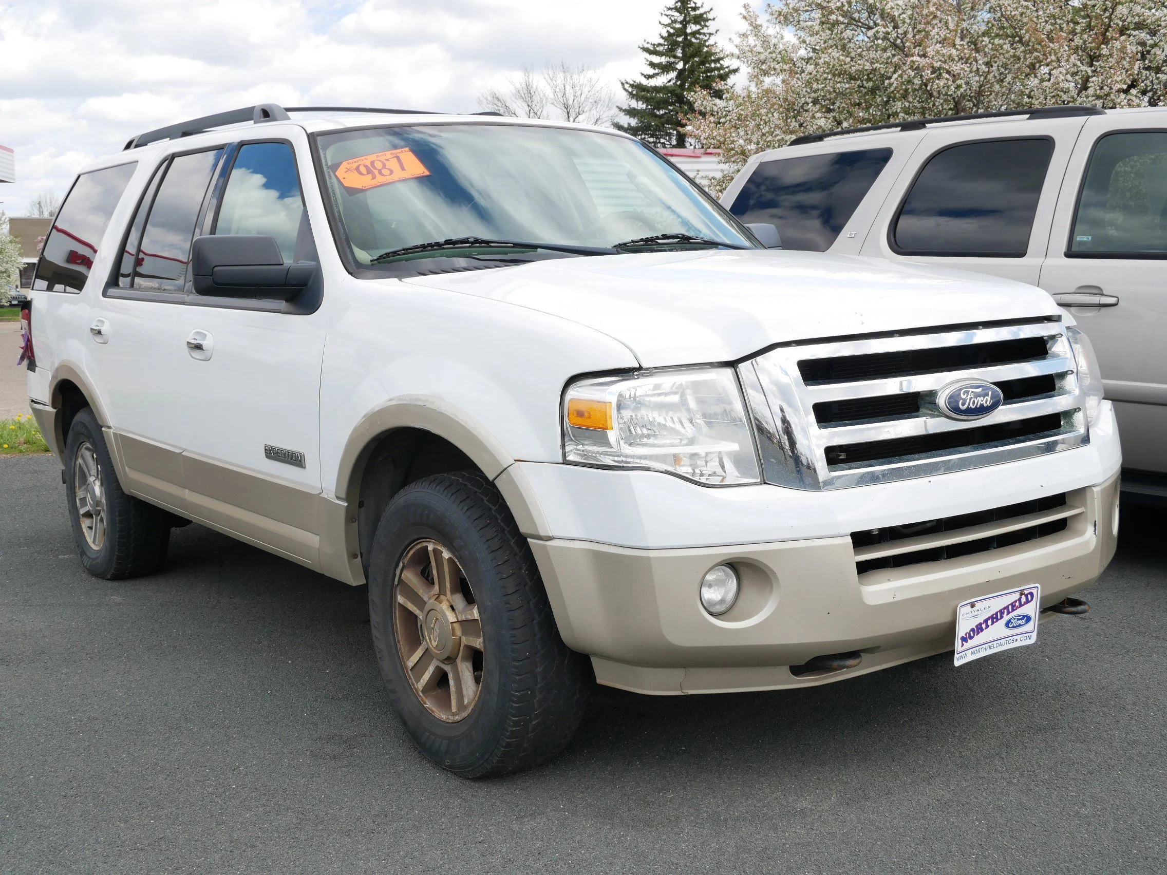 Used 2007 Ford Expedition Eddie Bauer with VIN 1FMFU18567LA59420 for sale in Northfield, Minnesota