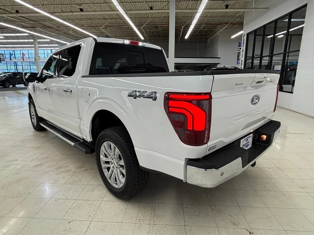 New 2026 Star White Metallic Tri-Coat Ford Lariat® image 6