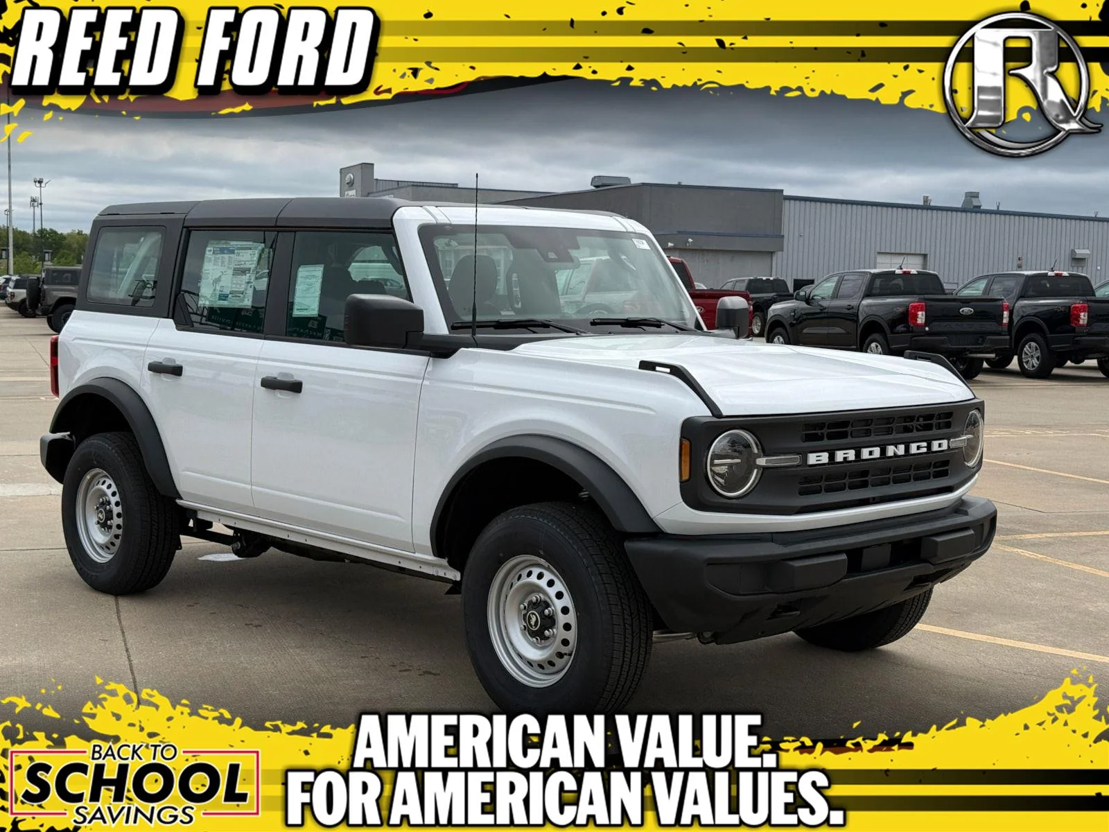 New 2026 Oxford White Ford Base image 1