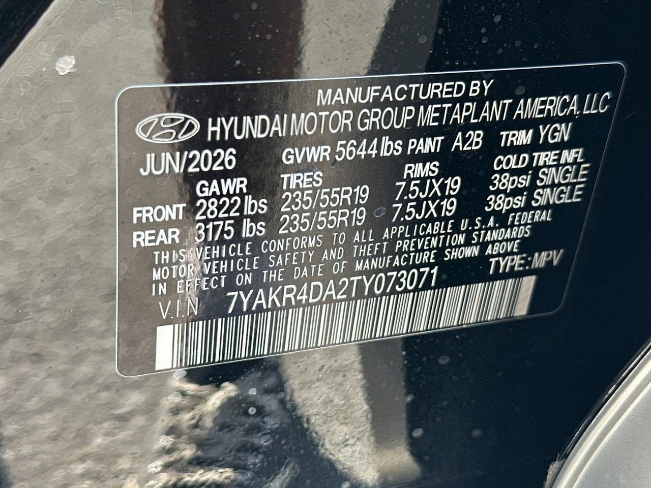 New 2026 Black Hyundai Limited image 26
