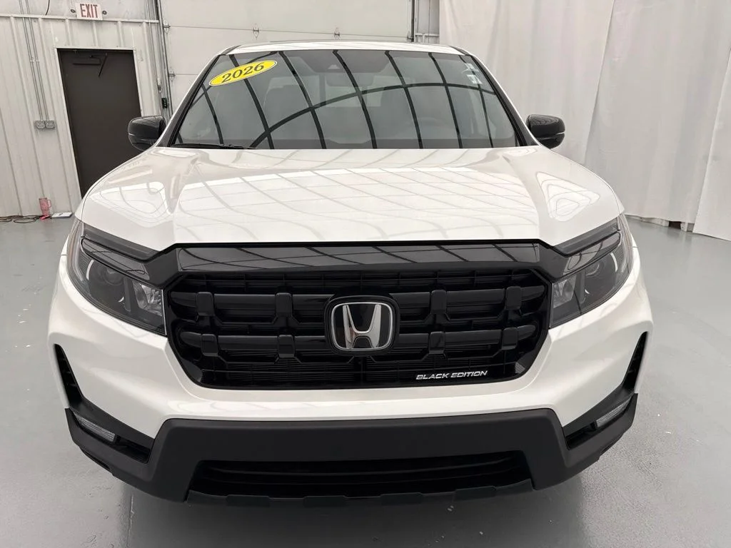 New 2026 Platinum White Pearl Honda Black Edition image 2