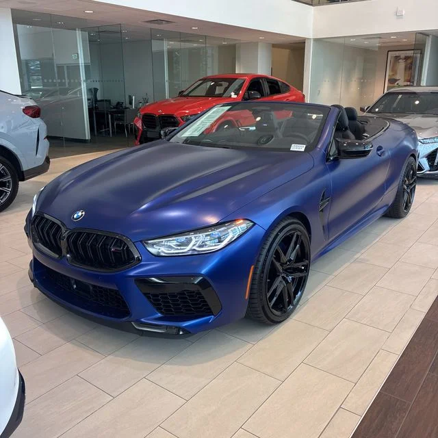 Used 2024 Blue BMW Competition image 2