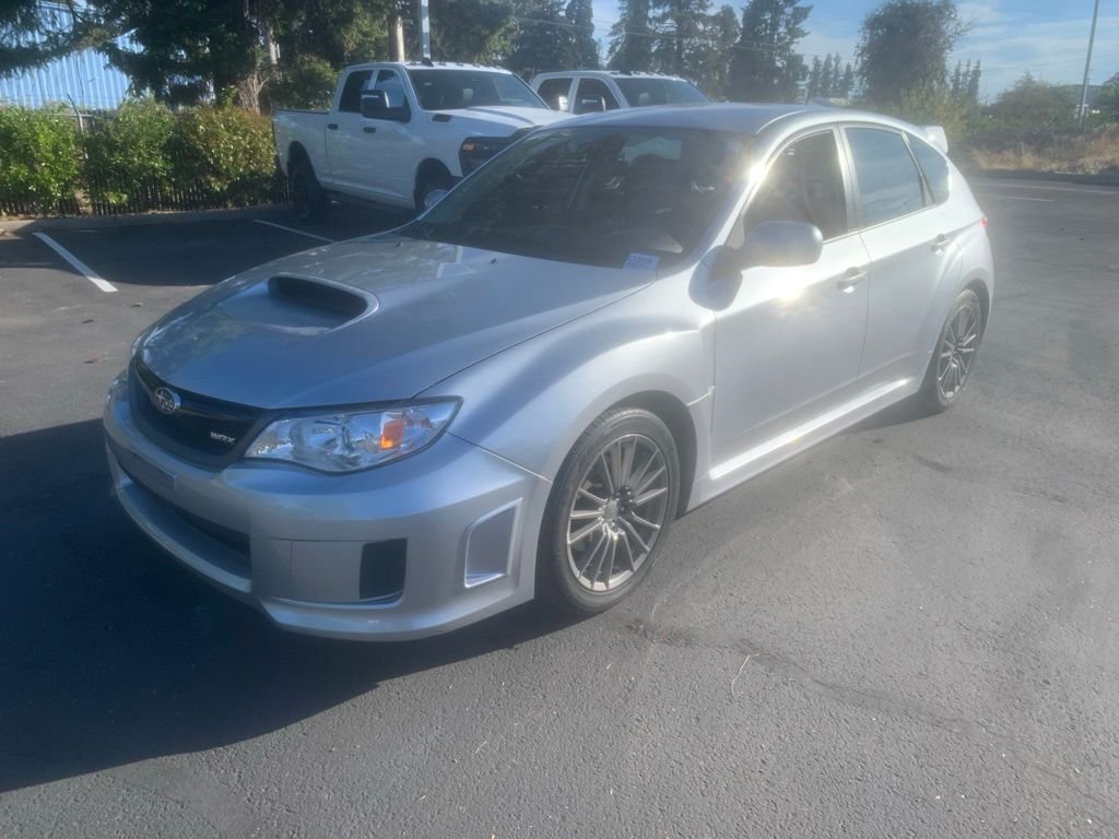 Used 2012 Sky Blue Metallic/Ice Silver Metallic Subaru WRX image 1