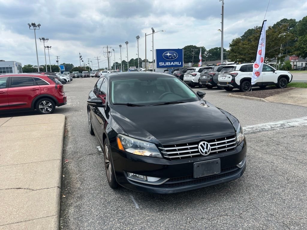Used 2012 Volkswagen Passat SEL with VIN 1VWCN7A34CC059150 for sale in Norfolk, VA
