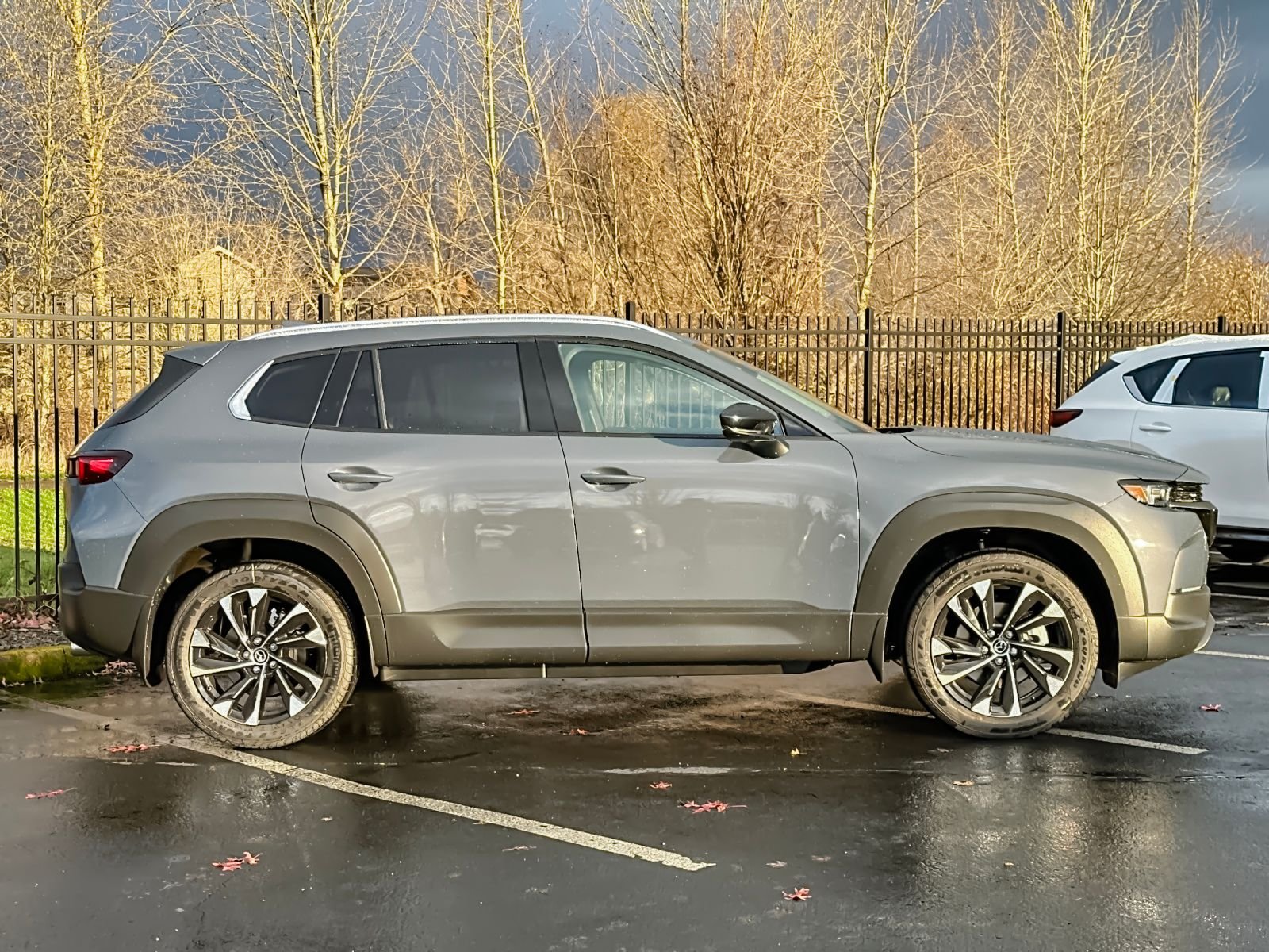 New 2026 Gray Mazda Premium Plus image 2