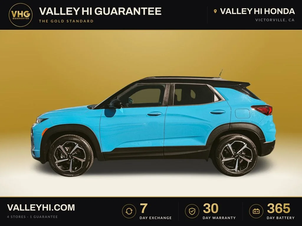 Used 2023 Blue Chevrolet RS image 4