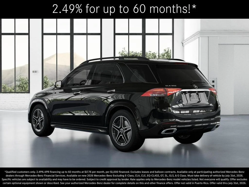 New 2026 Obsidian Black Metallic Mercedes-Benz GLE 350 image 29