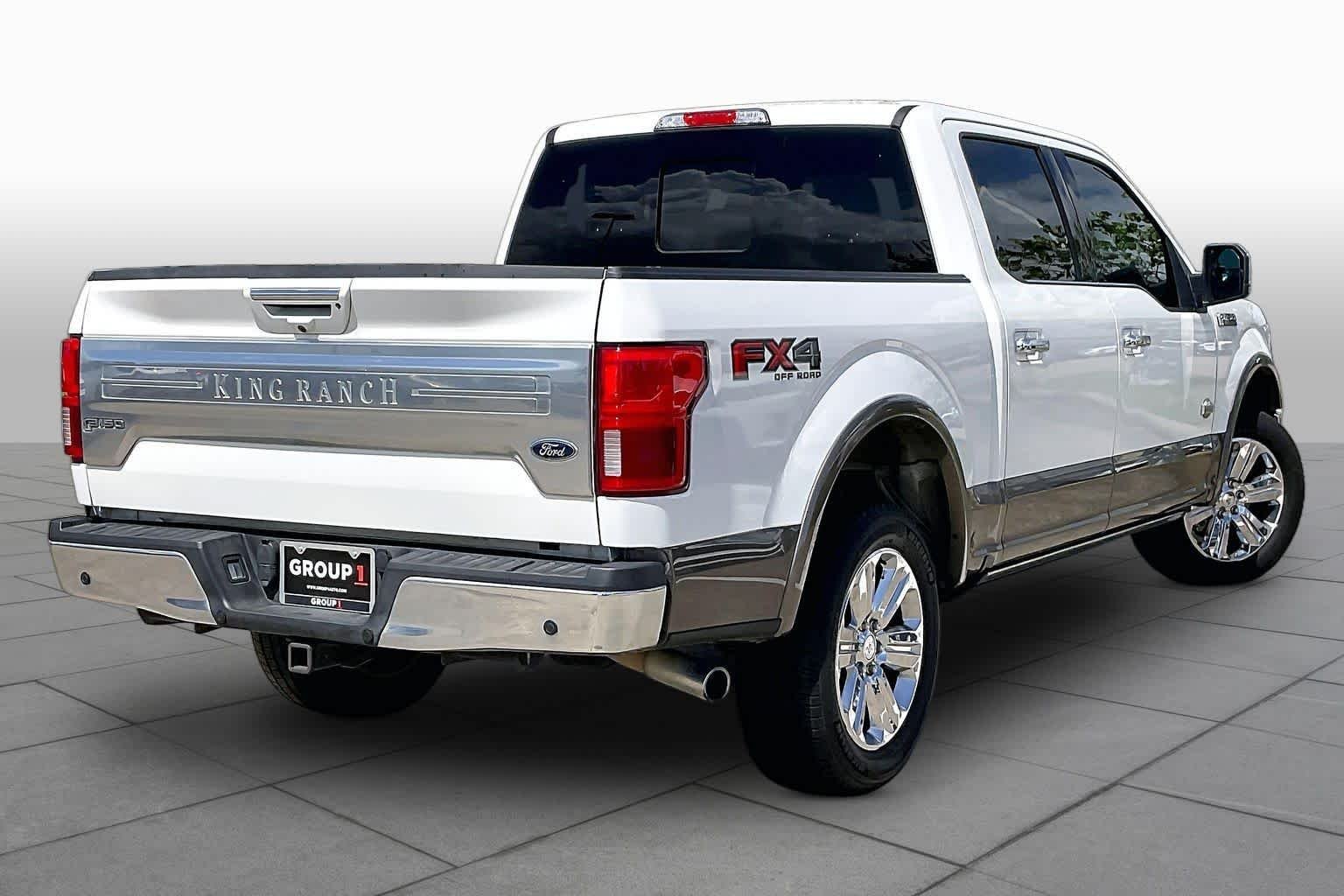 Used 2020 Star White Metallic Tri-Coat/Stone Gray Ford King Ranch image 12