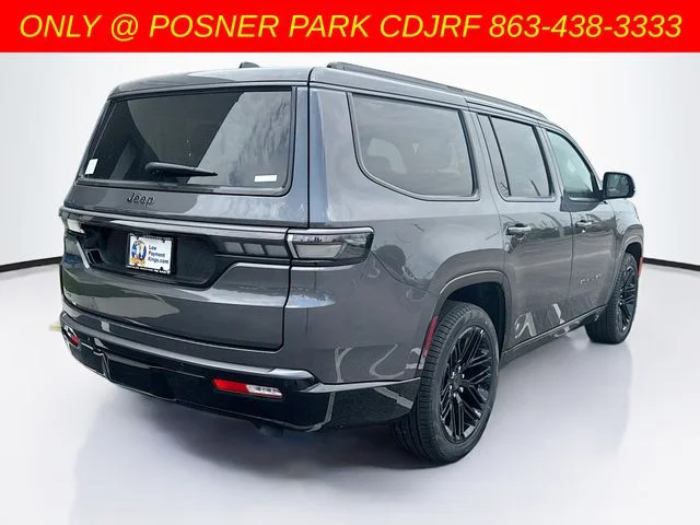 New 2026 Baltic-Gray Metallic Clear-Coat Exterior Paint Jeep Grand Wagoneer image 5